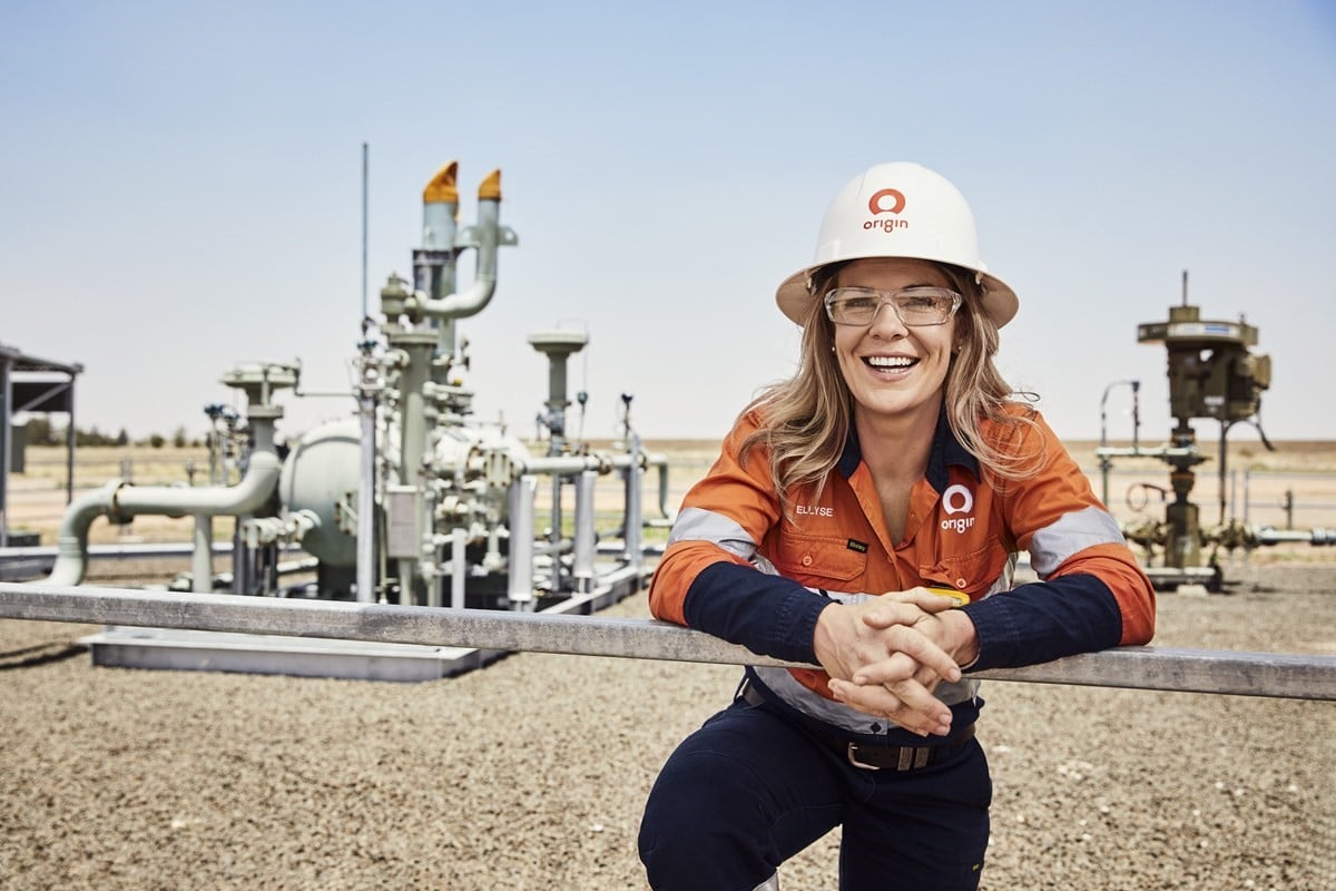 Origin Energy Worker