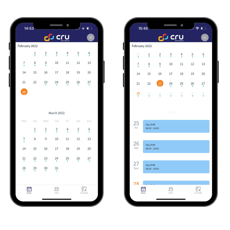 Calendar View 