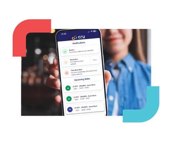Cru Rostering Worker APP