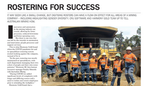 Harmony Gold featured in Australian Mining Magazine