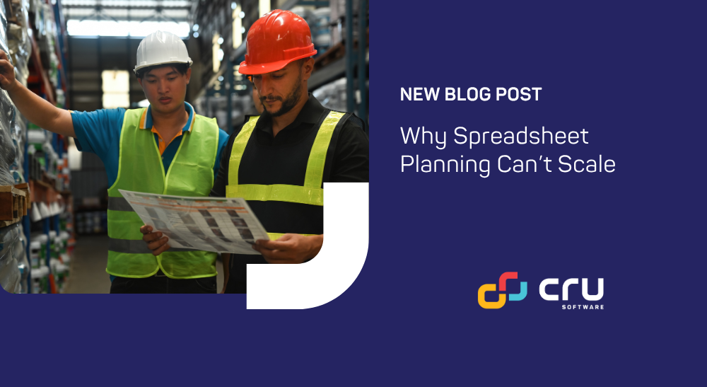 Why Spreadsheet Planning Can’t Scale